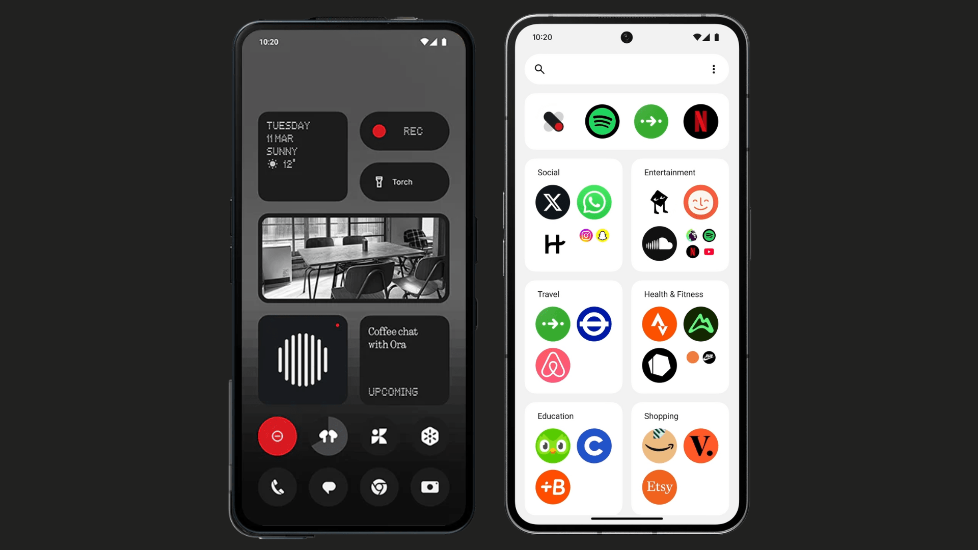 Nothing Phone 3a Pro user interface