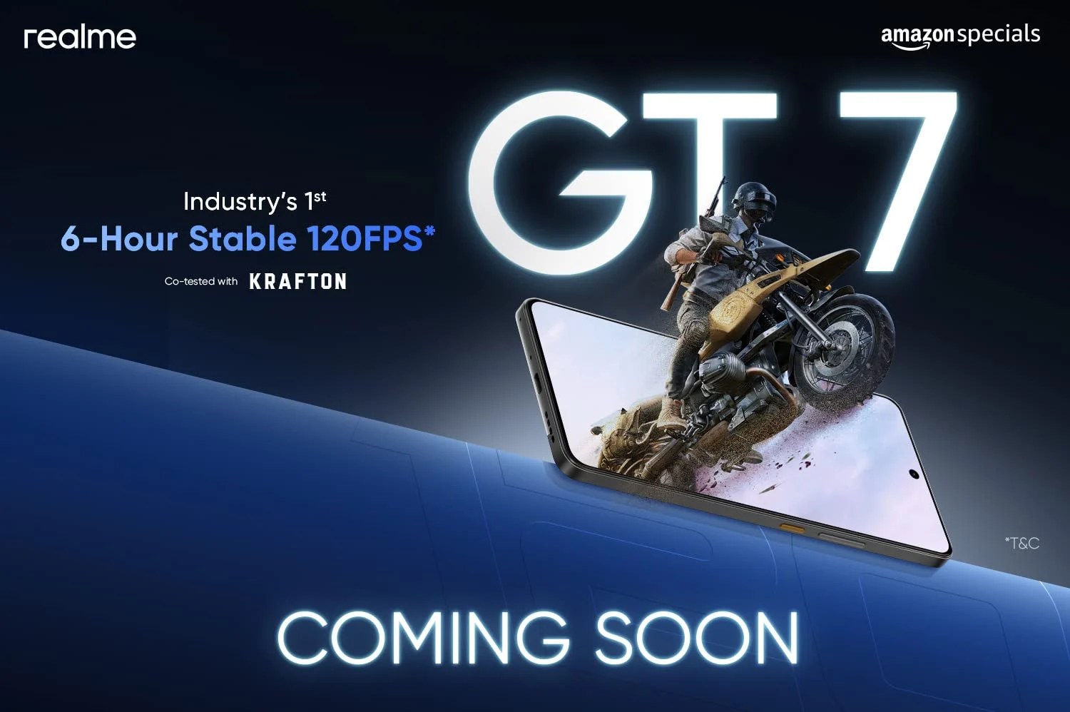 realme GT 7 इंडिया लॉन्च टीजर