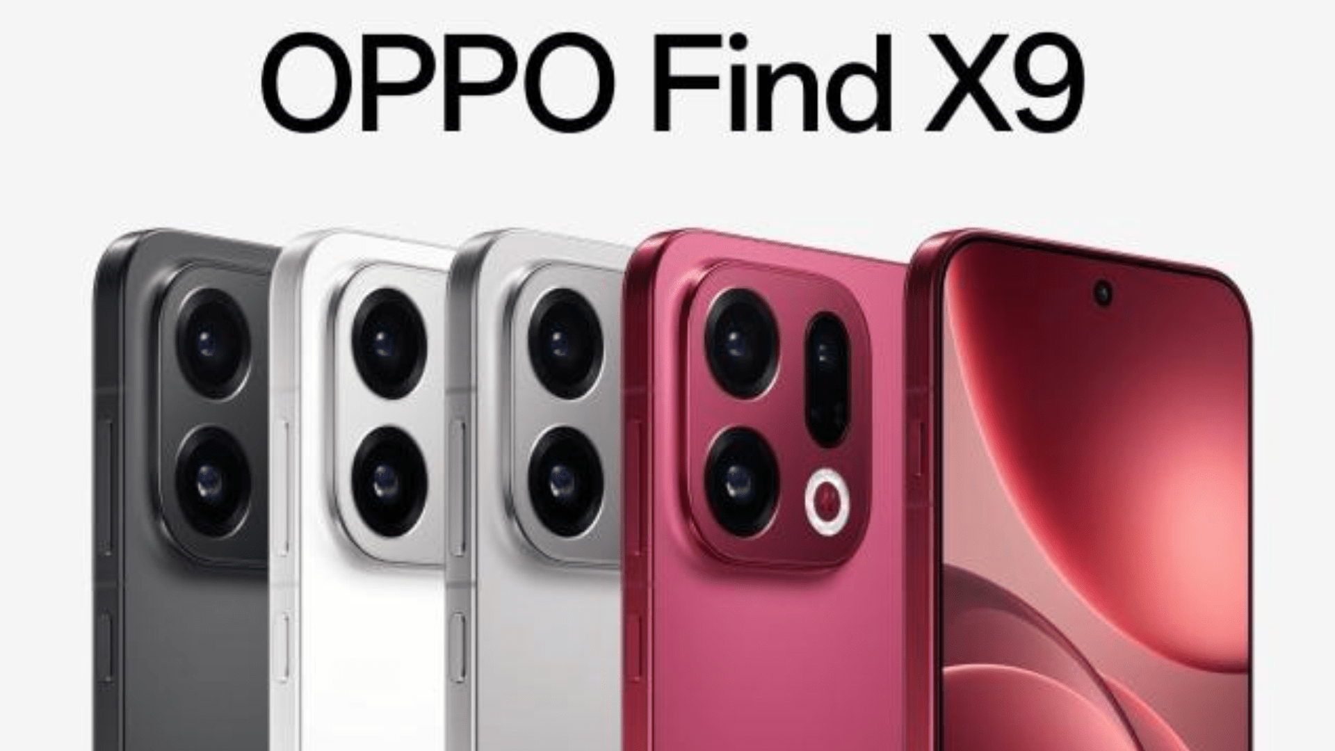 Opo Find X9 launched in China