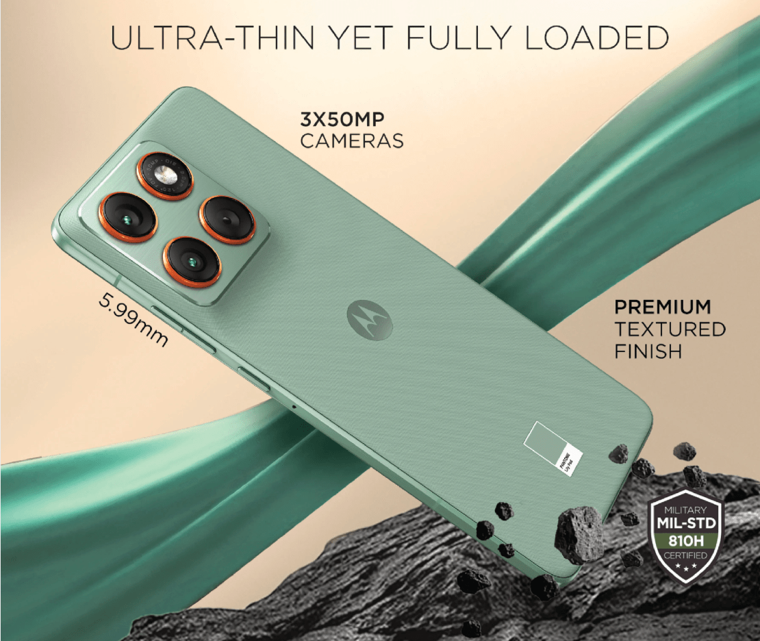 Motorola Edge 70 launch date confirmed