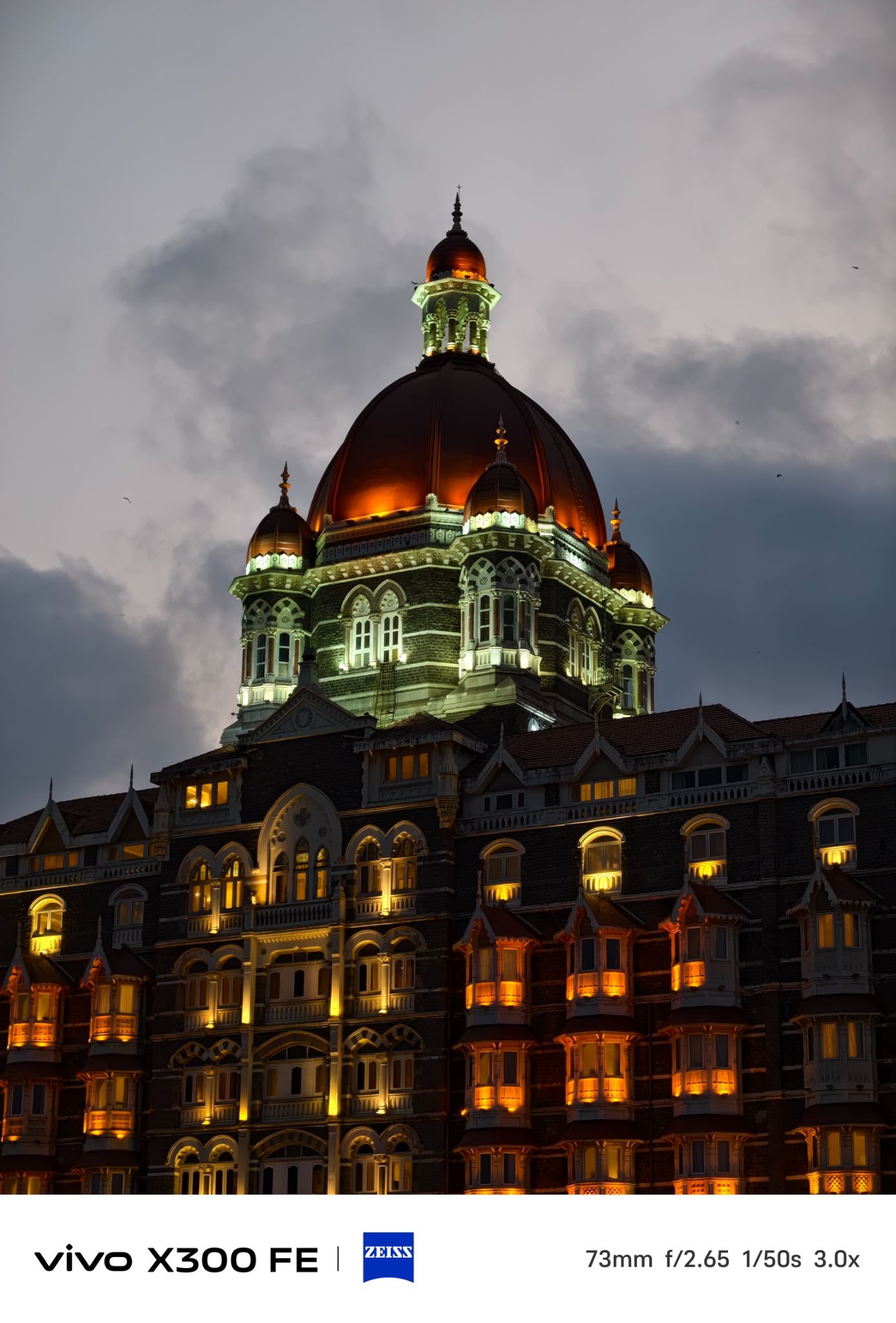 vivo X300 FE camera sample at 73mm focal length