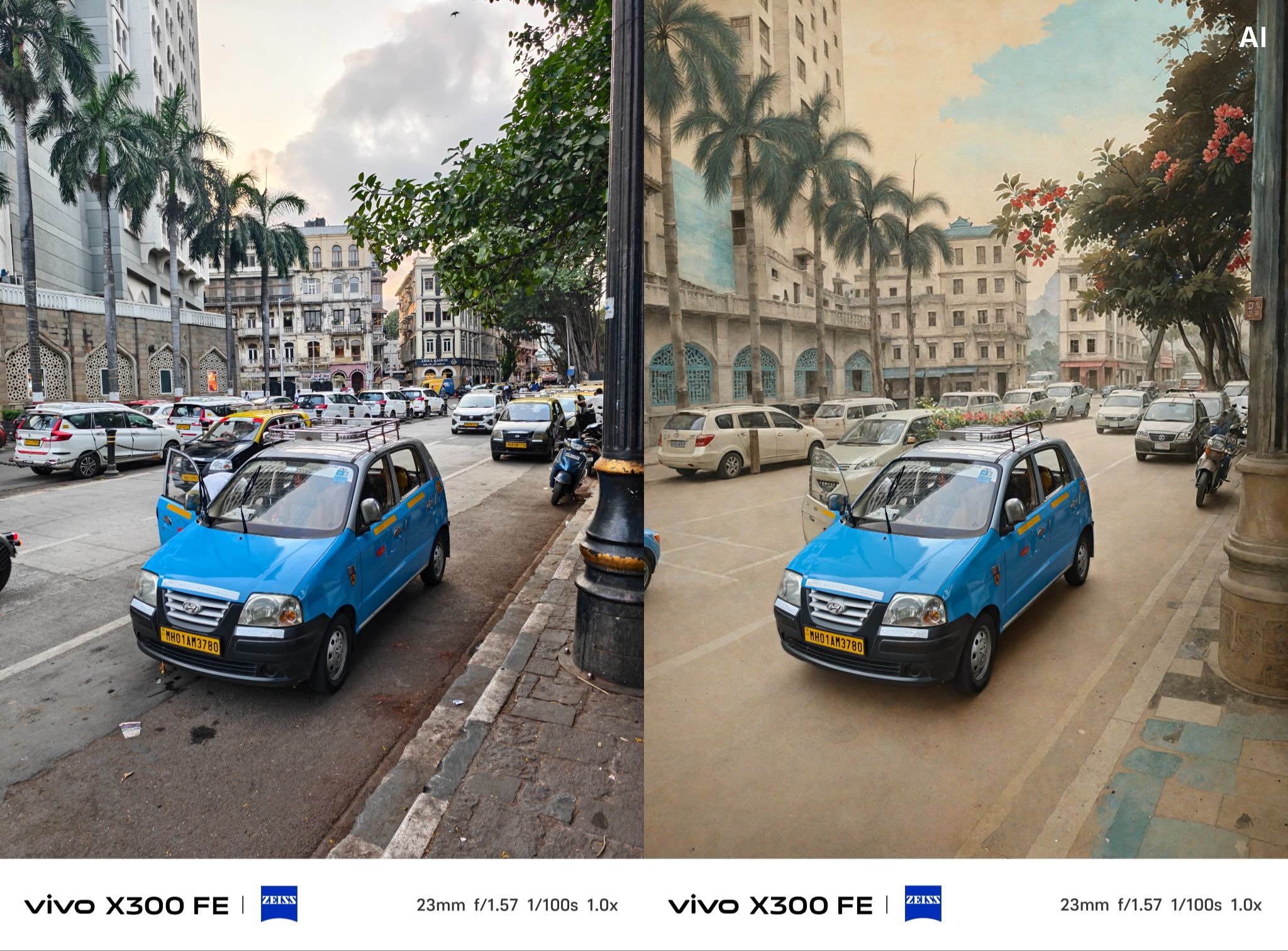 vivo X300 FE AI Style feature 