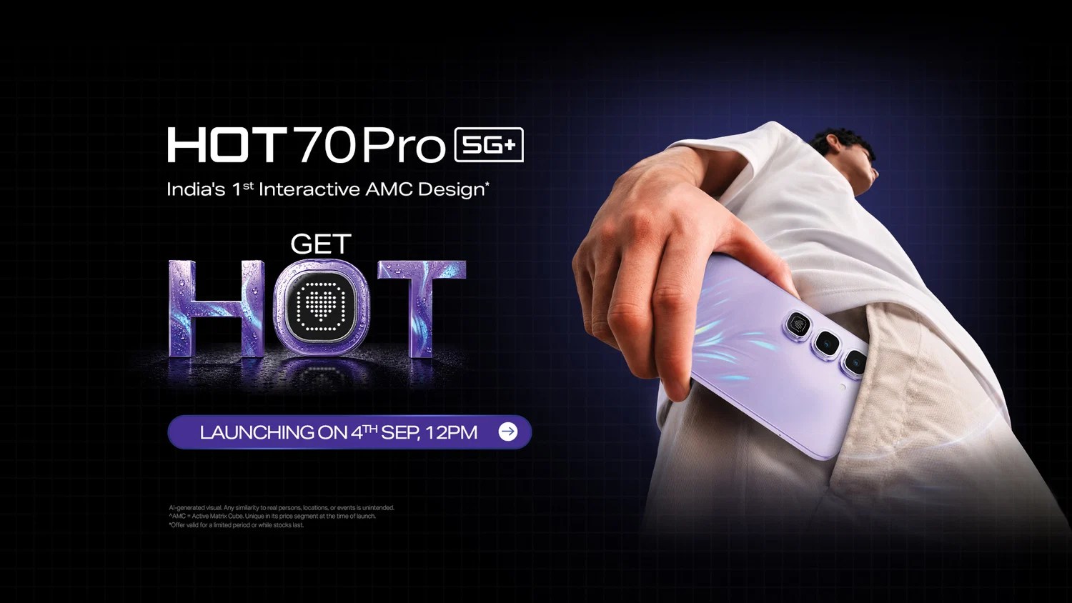 सितंबर 2026 में आने वाले स्मार्टफोन - Infinix Hot 70 Pro