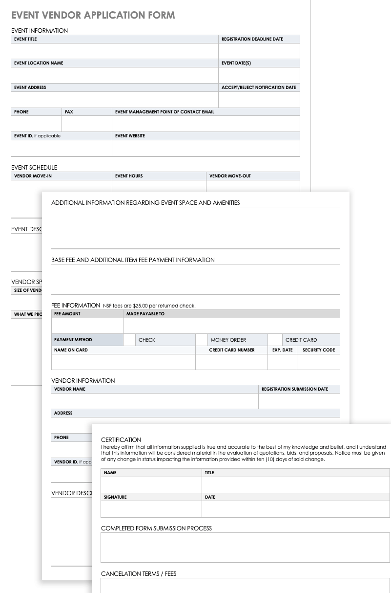 Generic Printable Employment Application