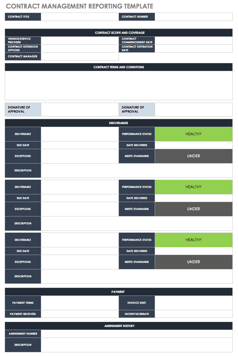 The Contract Management Process Made Easy Smartsheet