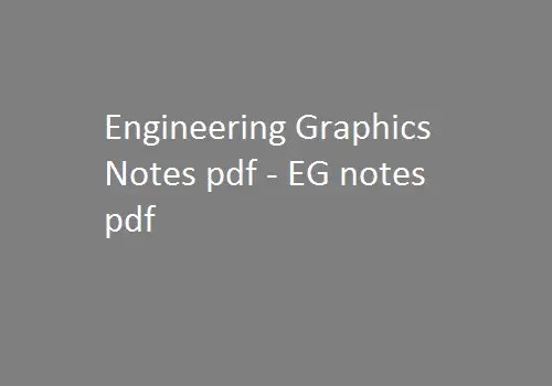 Jntuk B Tech 1 1 Semester Civil Branch Notes Materials R13