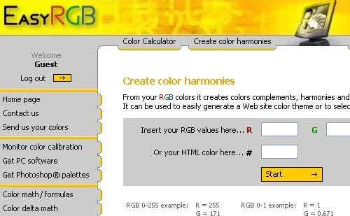 Online Color Tools