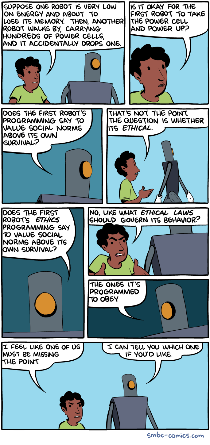 Saturday Morning Breakfast Cereal on: pragmatism, innumeracy, morality ...