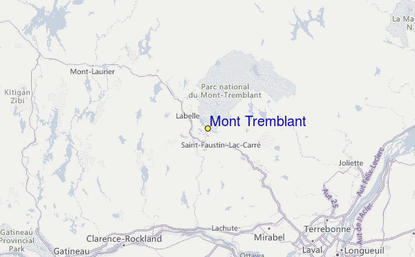 Mont Tremblant Ski Resort Guide Location Map Mont Tremblant Ski Tremblant.8 