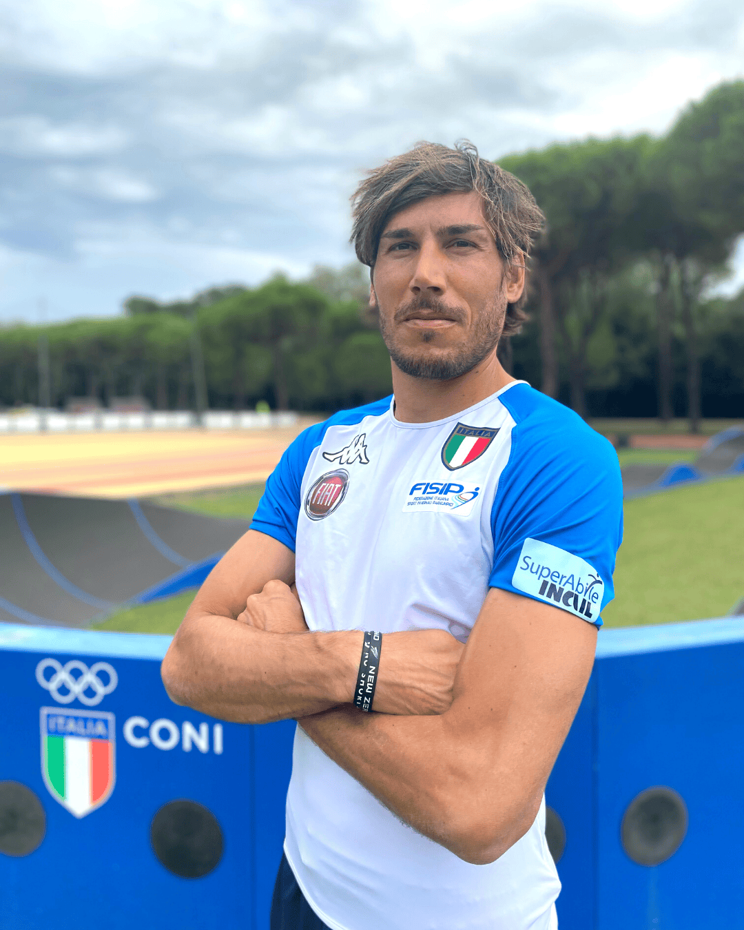 Foto Jacopo piccardi personal trainer nazionale italiana di snowboard paralimpico 2