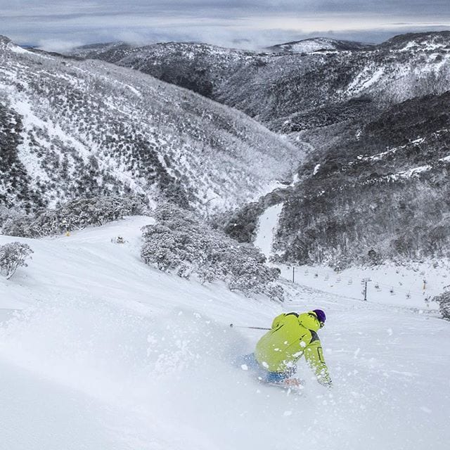 Mt Hotham getting the goods