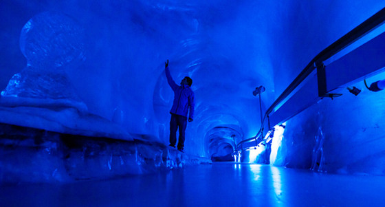 The glacier