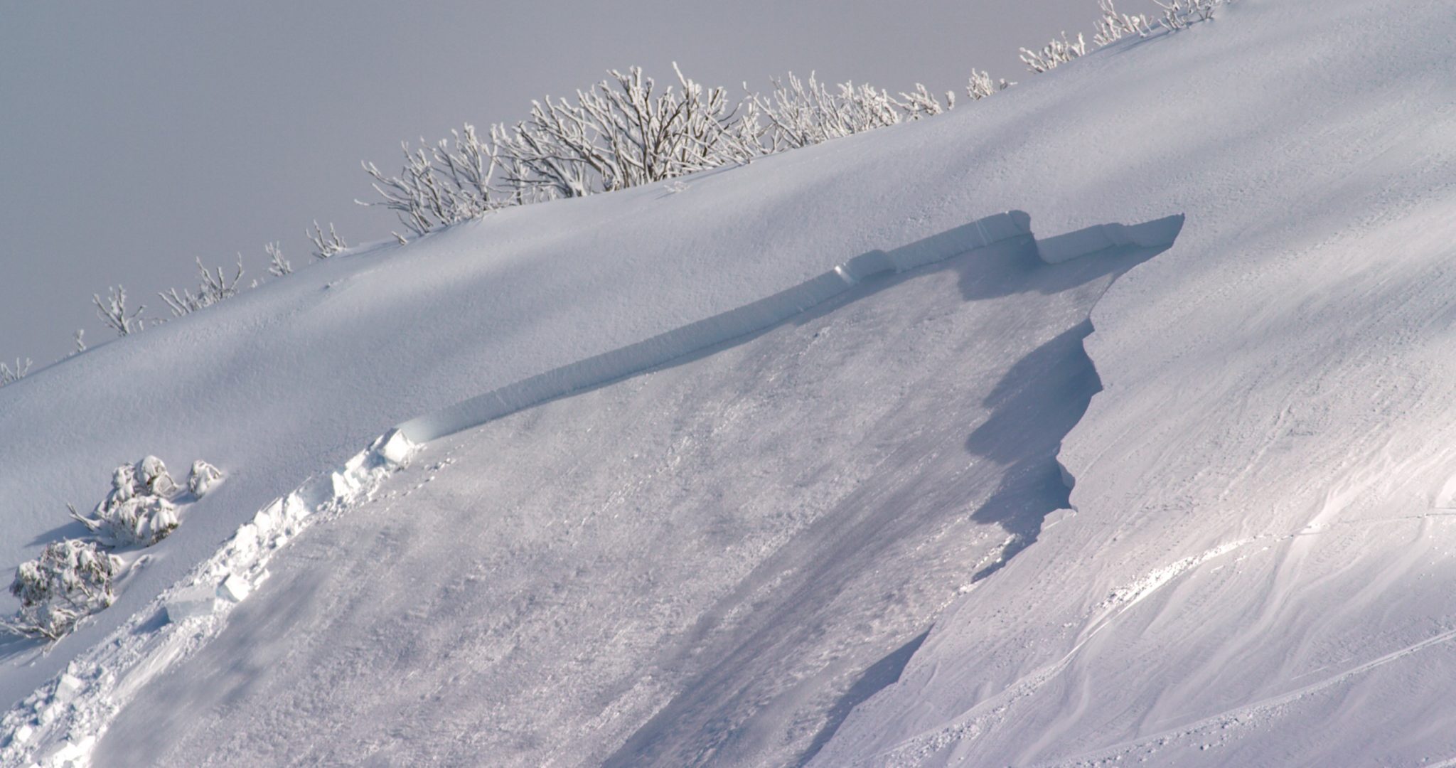 Image of an avalanche at Hotham 2 years ago.