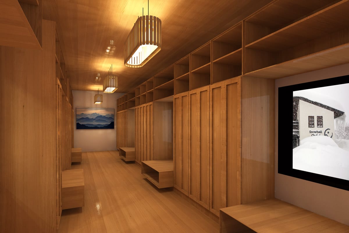 SkiLockerAndDryingRoom