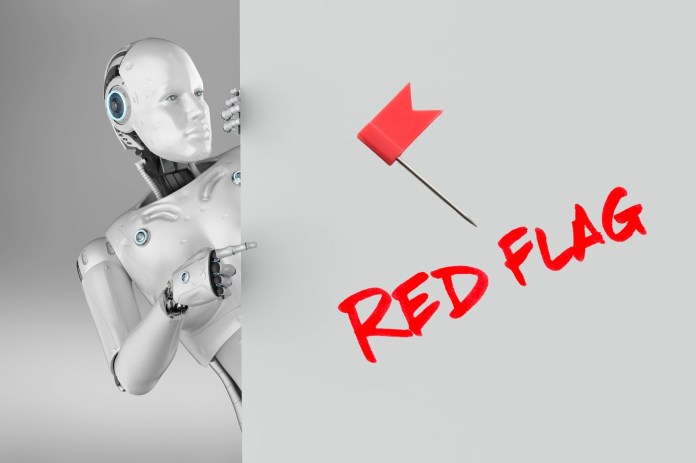 ai-red-flags-in-writing-webp an image showing ai red flags with a picture of a red flag