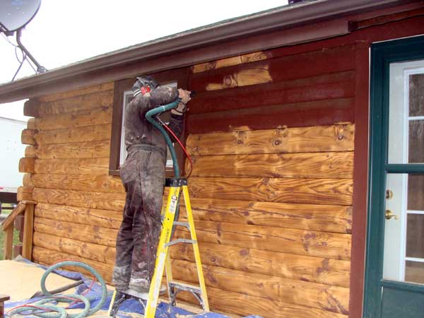 Today's log homes are not the cabins of our ancestors. Log Home Cleaning and Restoration | Soda Clean of Ohio