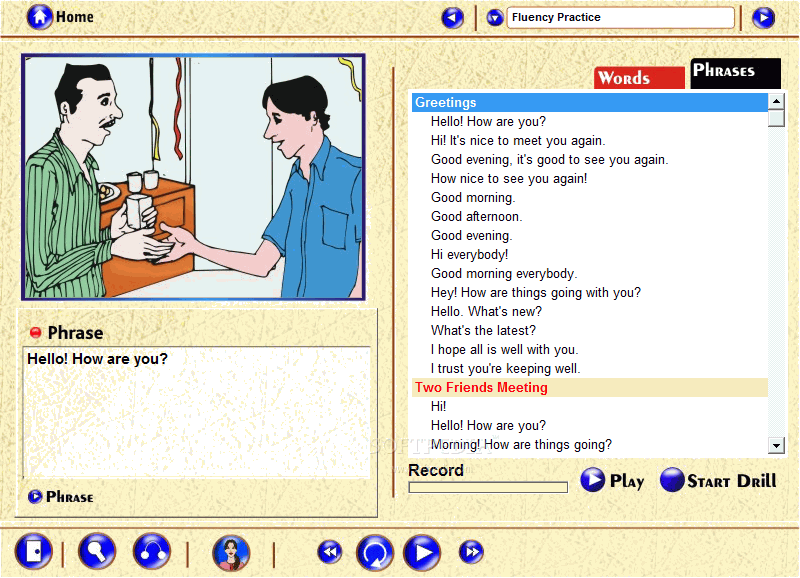 Cafe English 1.0 برنامج تعليم اللغة الانجليزية WEB TODAY الويب اليوم