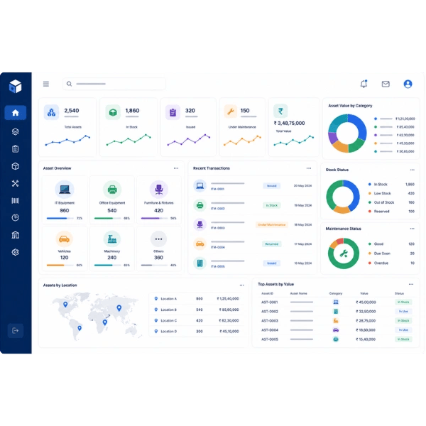 Digital Inventory and Asset Management