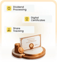 Integrated Dividend, Certificate, and Share Management 