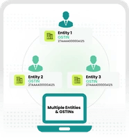 Support for multiple entities & GSTINs