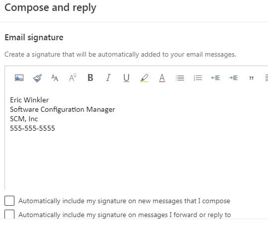 Some time researching to find where we can change this not knowing the site . How To Add Professional Email Signature In Outlook 7 Steps