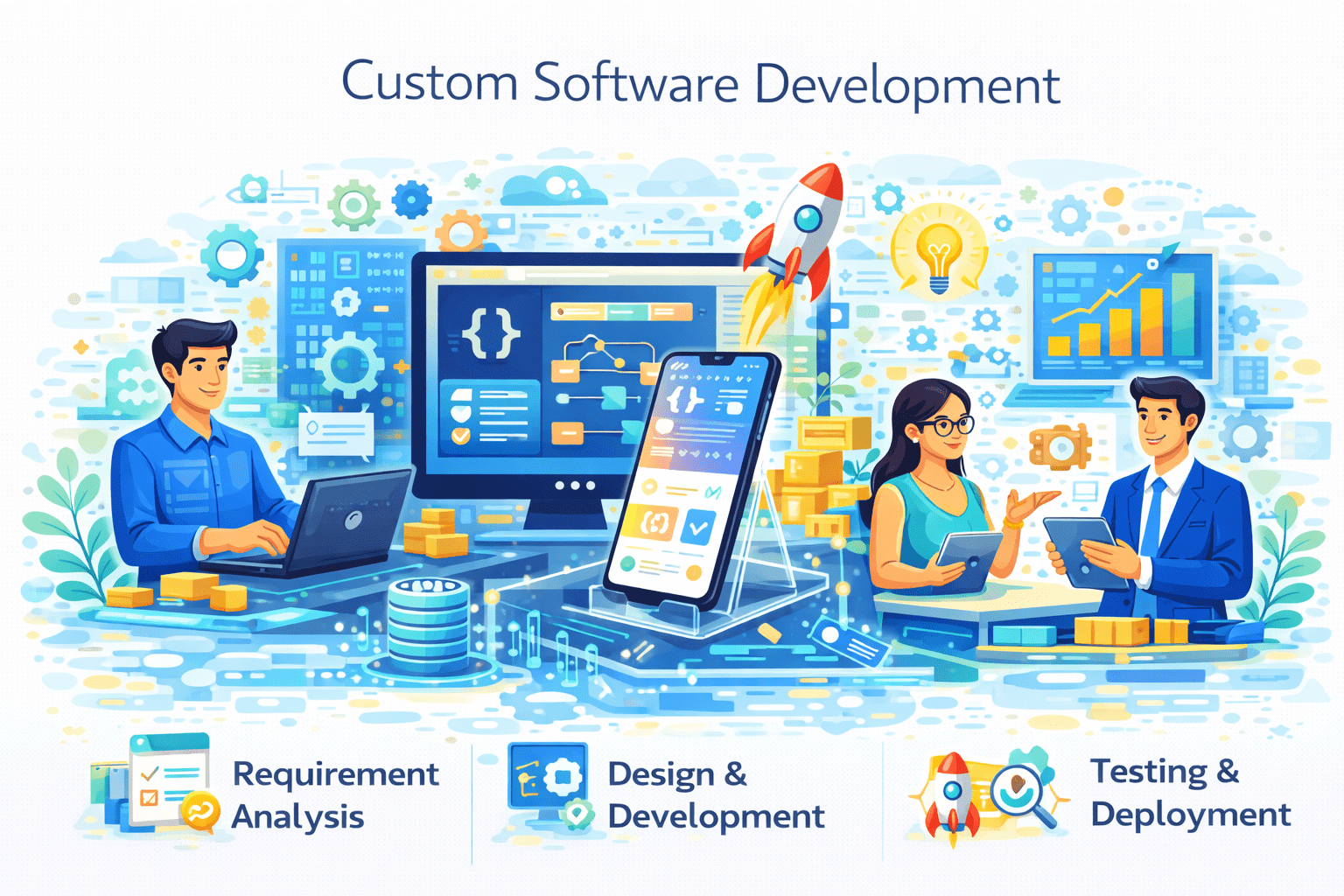 Custom software development
