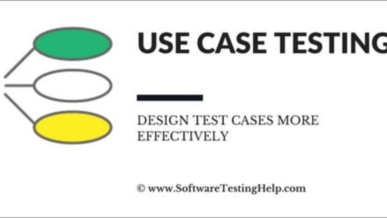 Use Case And Use Case Testing Complete Tutorial