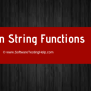 Python String Functions