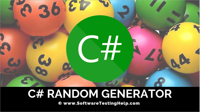 Ruby provides easy access to a pseudorandom number generator. C Random Number And Random String Generator With Code Examples