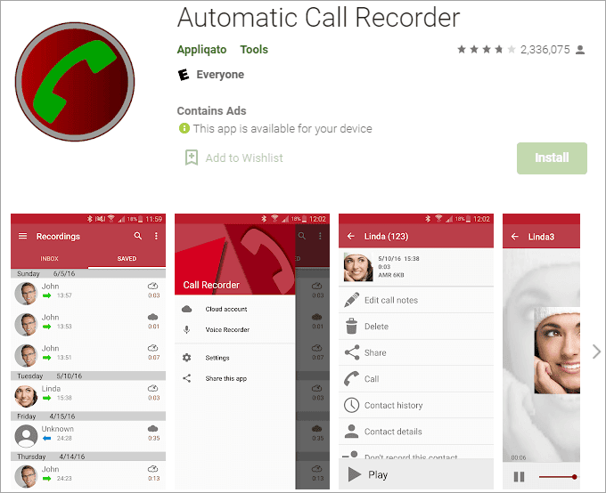 photo Recommended Call Recorder For Android software testing help