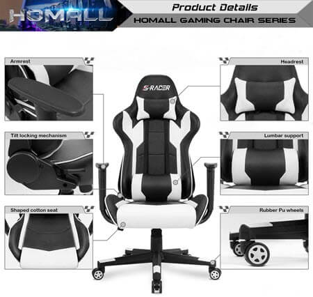 The 15 Best Gaming Chairs In 2026 For Perfect PC Gaming Homall Gaming Chair 2 