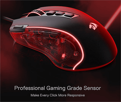 The 11 Top Cheap And Budget Gaming Mouse Options Of 2026 Redragon M612 Predator RGB Gaming Mouse 2 