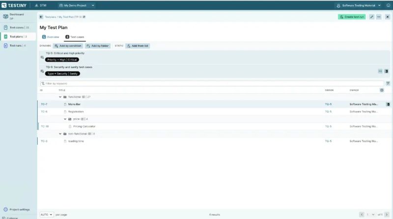 Testiny Test Case Management Tools Test Management Software Features - Classic Abstract Image - Ultra HD