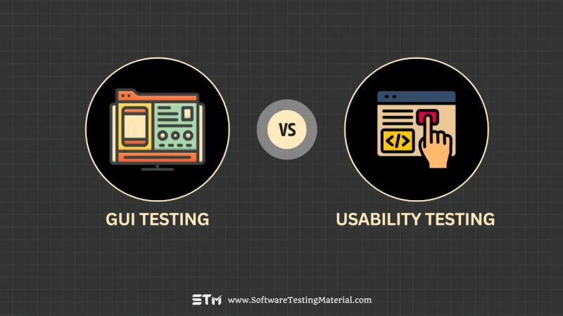 Gui And Usability Testing Software Testing Tips And Best Practices - Ultra HD Dark Pictures for Desktop