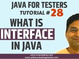 Java For Testers 28 What Is Interface In Java With Example
