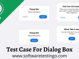 Test Case For Dialog Box Test Cases Or Popup Window 2026