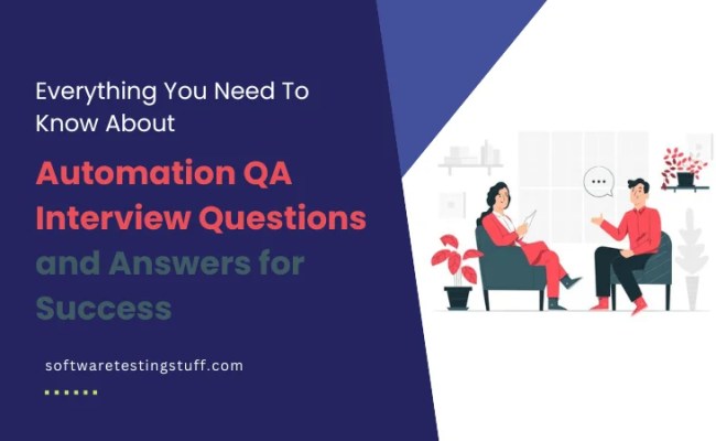 Top 75 Automation QA Interview Questions And Answers For Success ...
