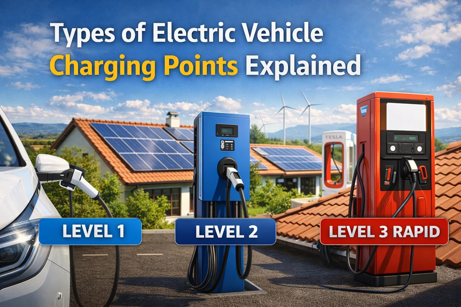 Types Of Electric Vehicle Charging Points Explained Solarea TECH ChatGPT Image 27 Feb 2026 13 00 40 