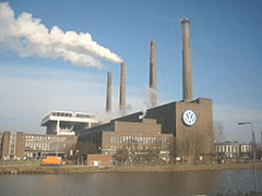 Wikipedia - GNU-FDL-licensed shot of VW factory in Germany
