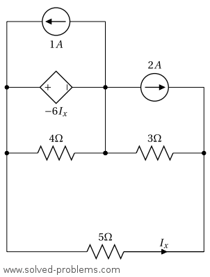 Nodal Analysis Circuit W Dependent Current Source Nodal Analysis Circuit W Dependent Current Source