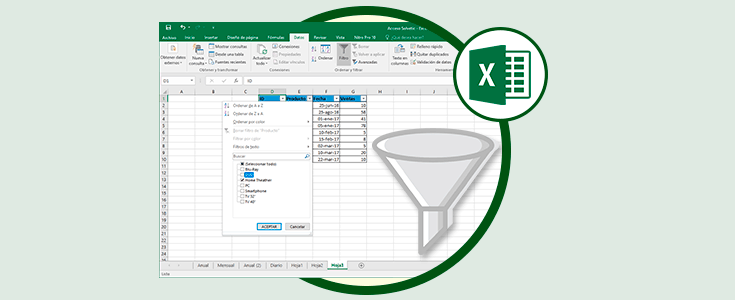 Como Filtrar Datos En Excel 2016 2013 Solvetic