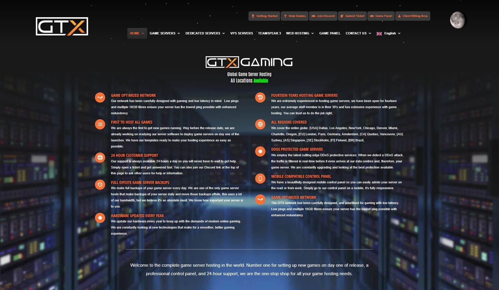Life, death, and netcast server hosting