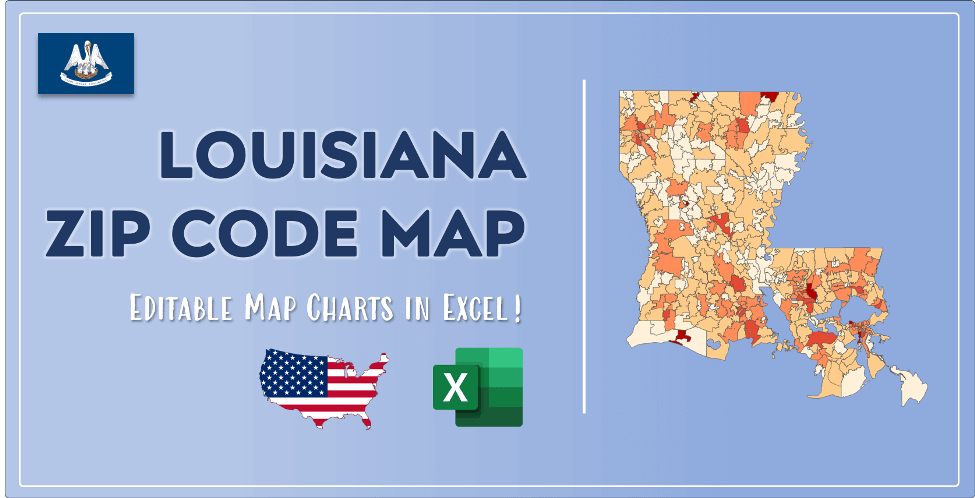 Louisiana Zip Code Map Louisiana Zip Code Maps LA Maps Louisiana Post Zip Code 
