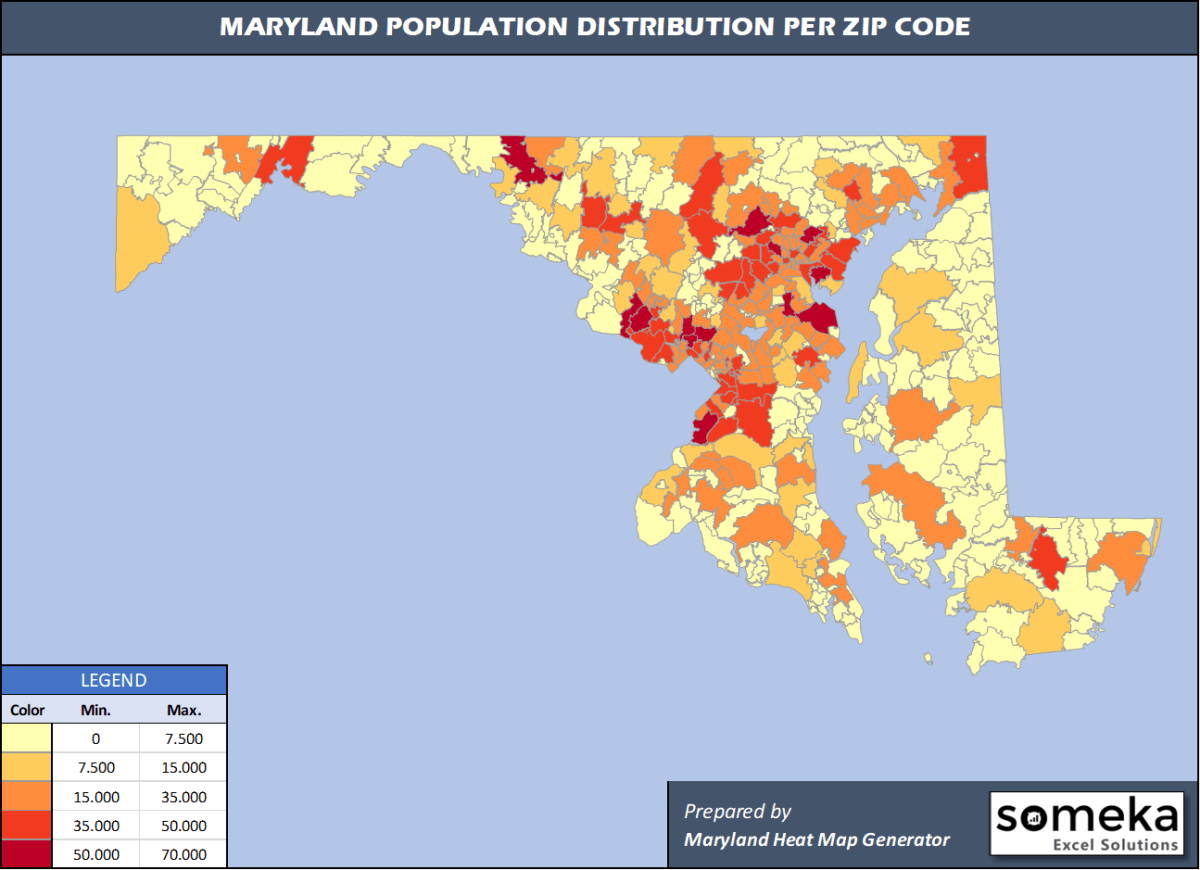 Baltimore Md Zip Codes Map And EEKJRM Maryland Population Map Zip Code 