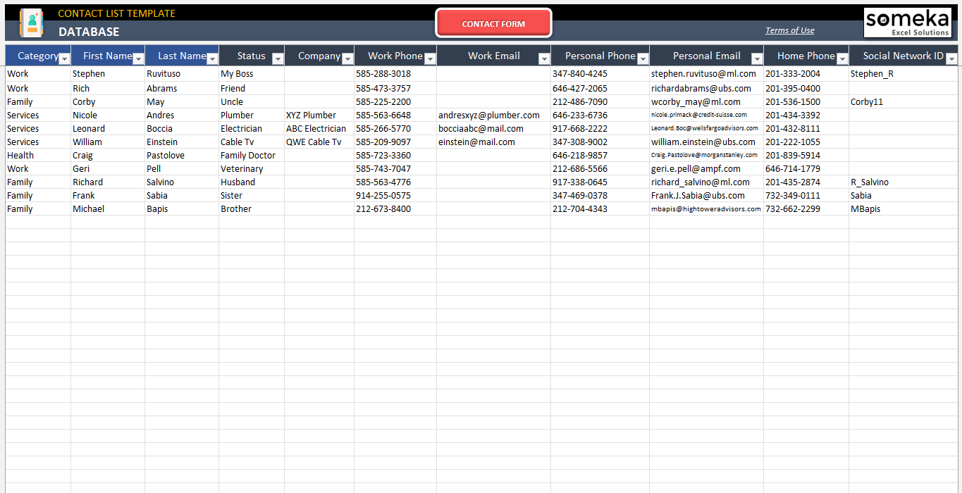 Plumber Invoice Template