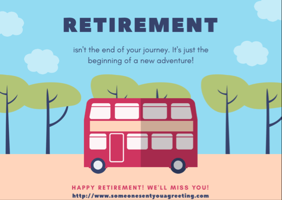 Enter their address, hit “send,” and your custom card is delivered fast and free. Retirement Ecards Someone Sent You A Greeting