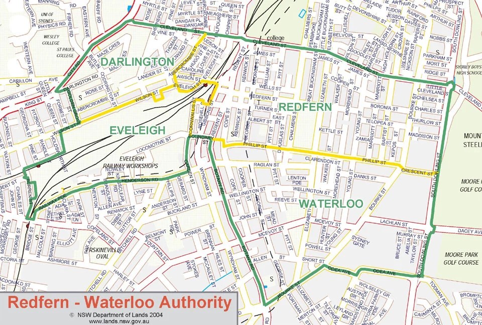 Redfern Waterloo Authority Current Area Somersoft Full
