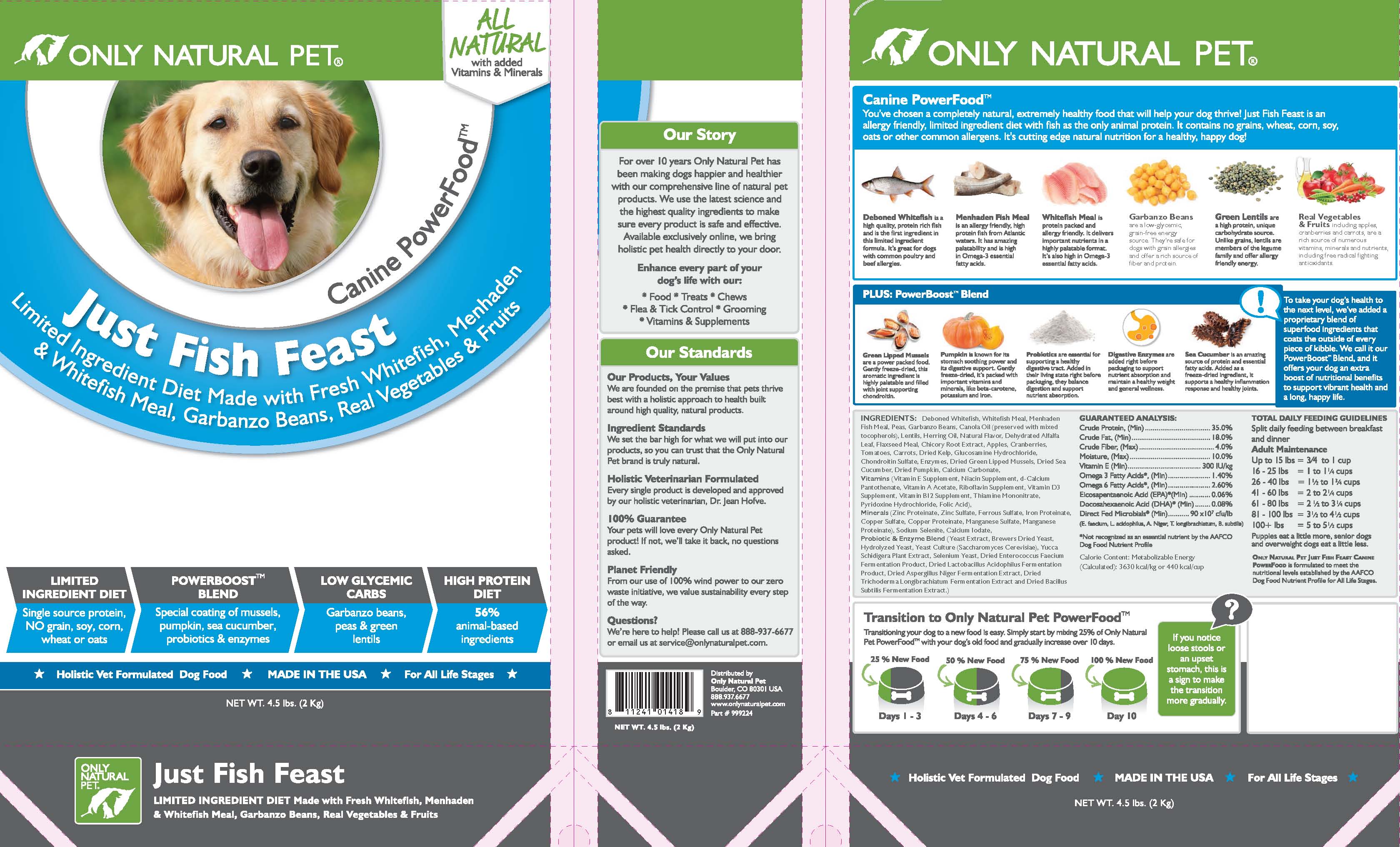 Review of Only Natural Pet Dogfood