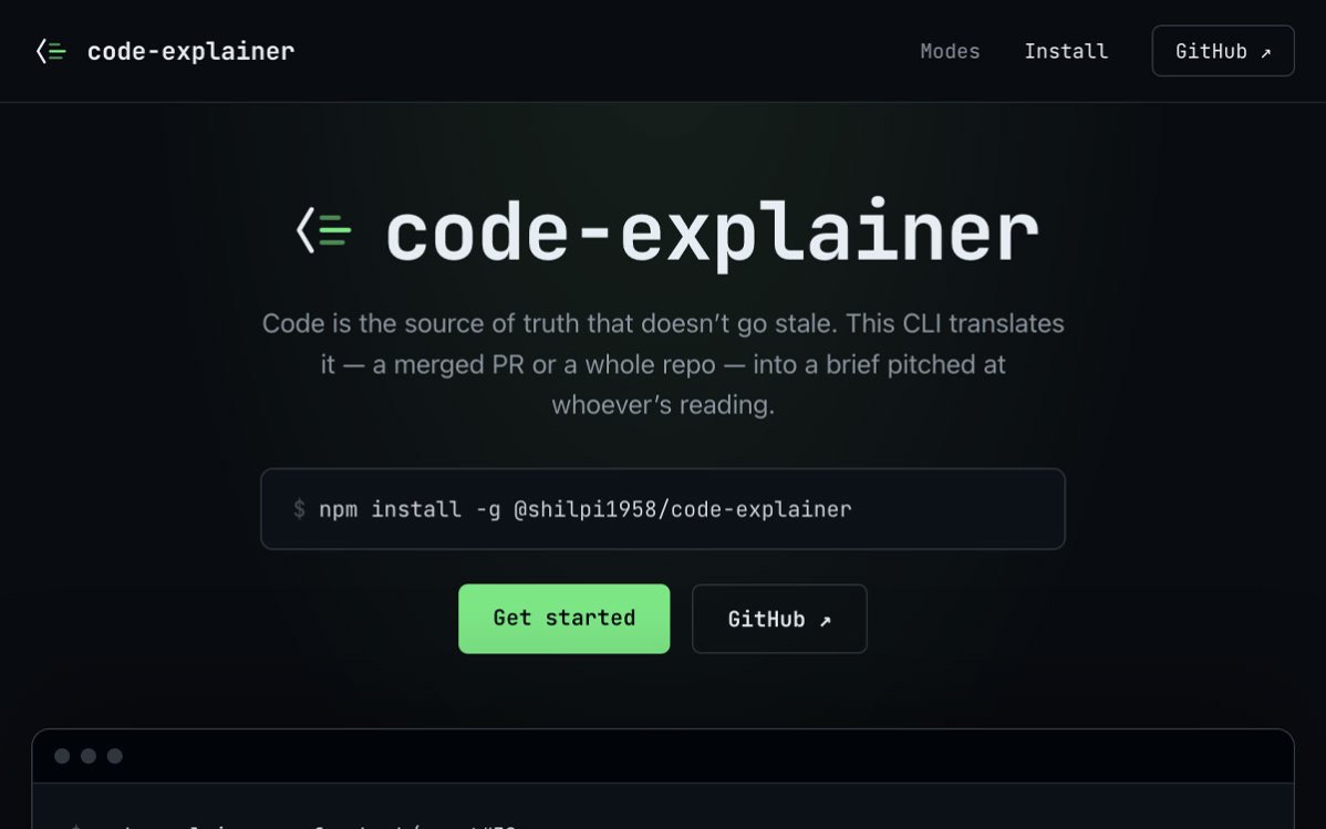 Code Explainer