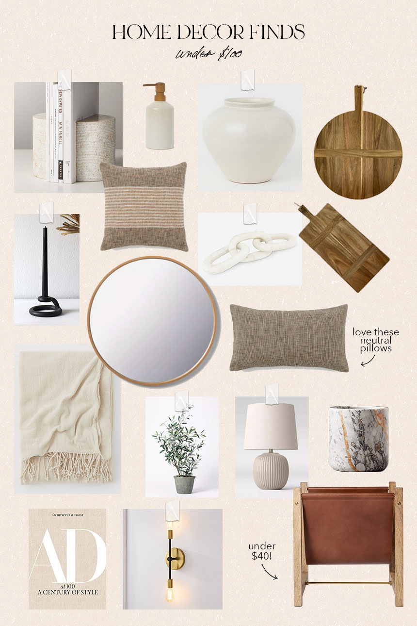 Home decor finds under $100